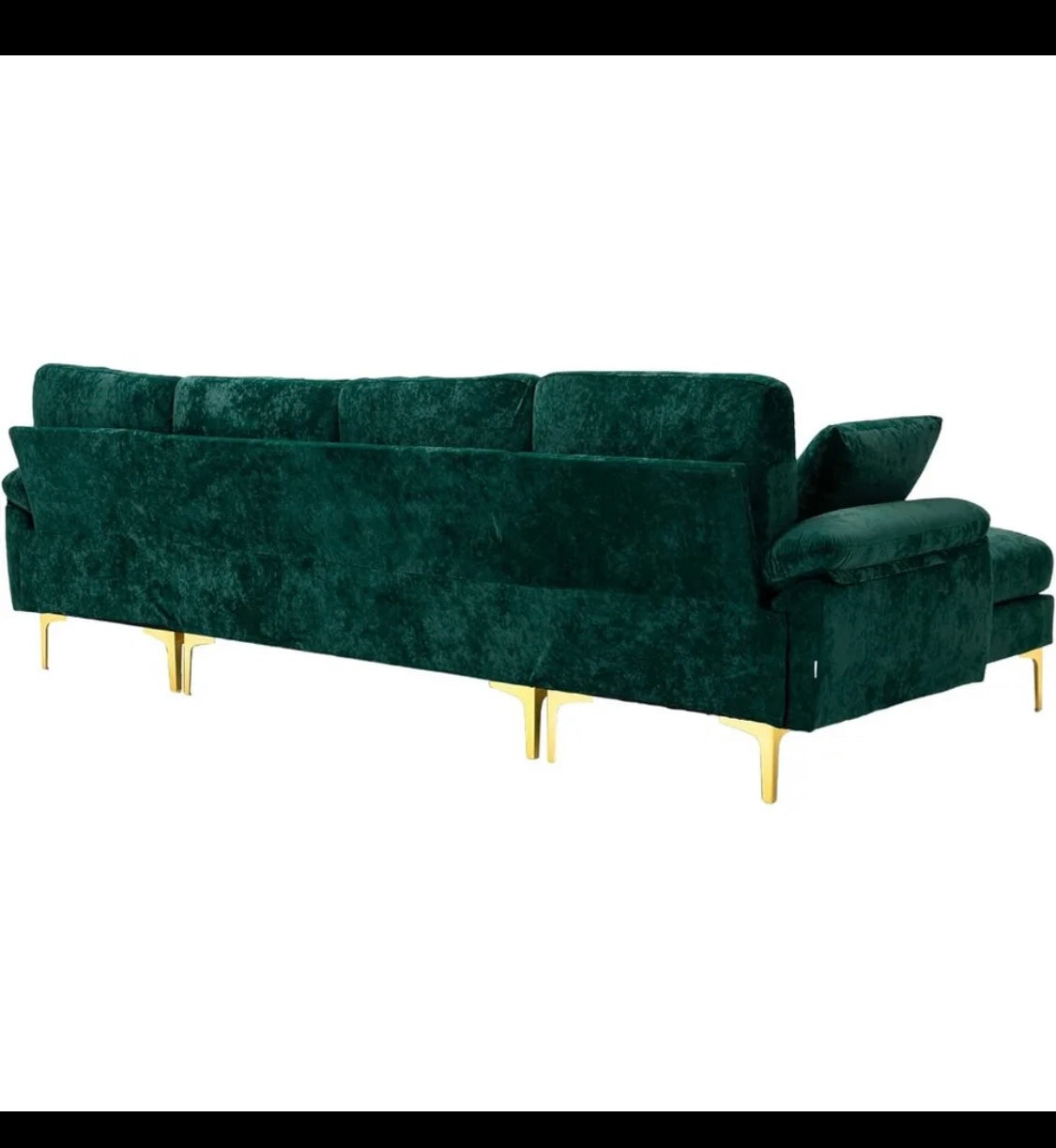 Modular, U shaped, sectional sofa