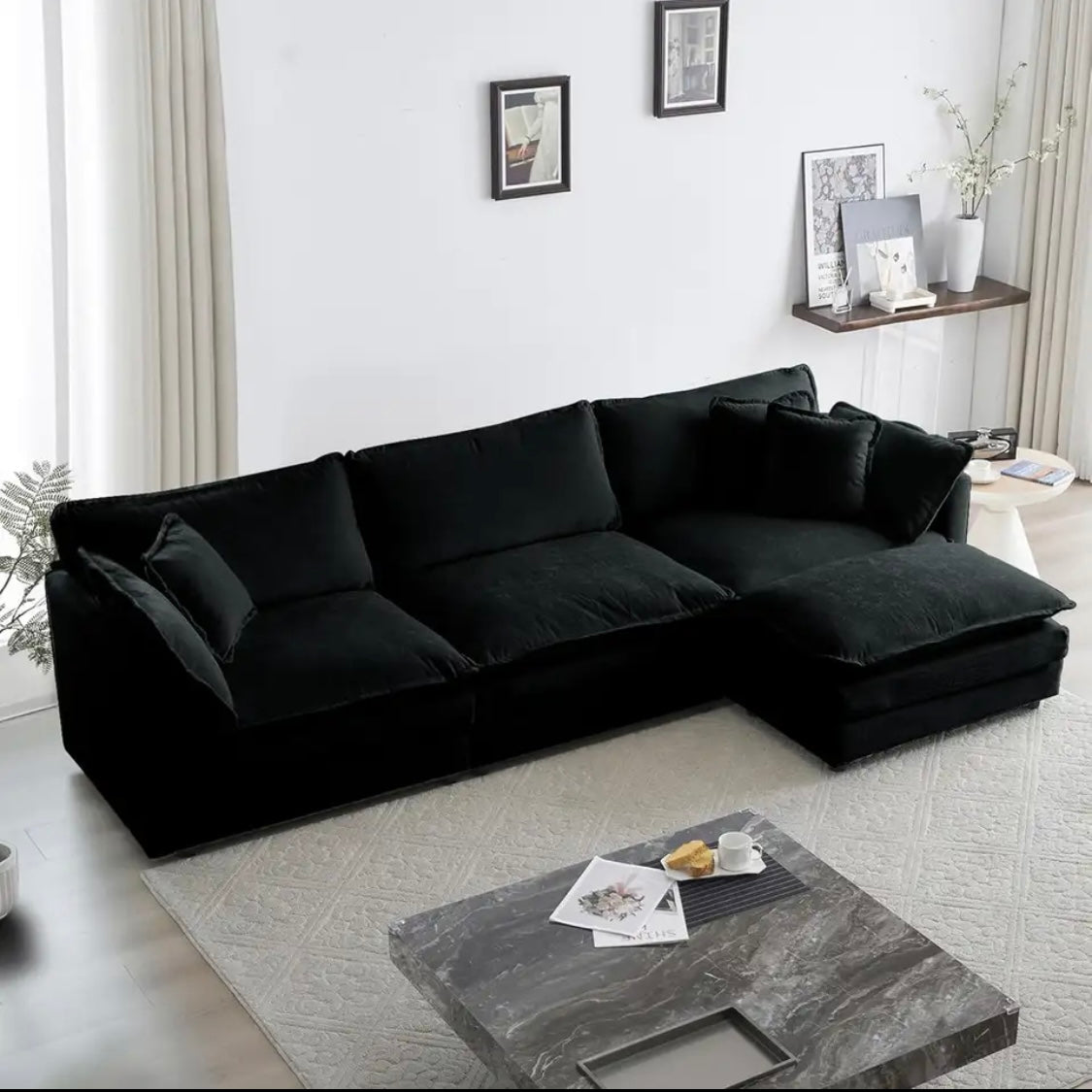 Modular U shaped Sectional sofa