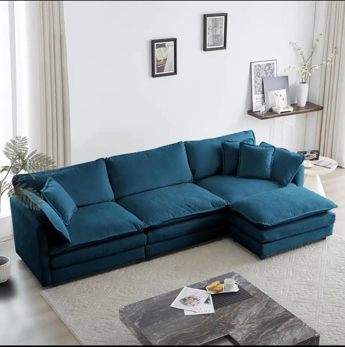 Modular U shaped Sectional sofa