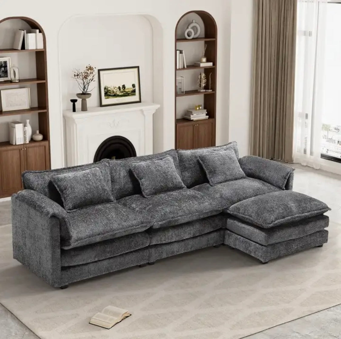 Modular U shaped Sectional sofa